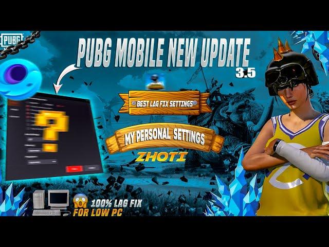 Best Settings for Gameloop 3.5 Update  | Gameloop Lag Fix 2024 | Pubg Mobile Emulator Low End Pc