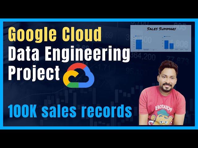 Building an Automated Data Pipeline for Sales Data in Google Cloud | GCP Data Engineering Project