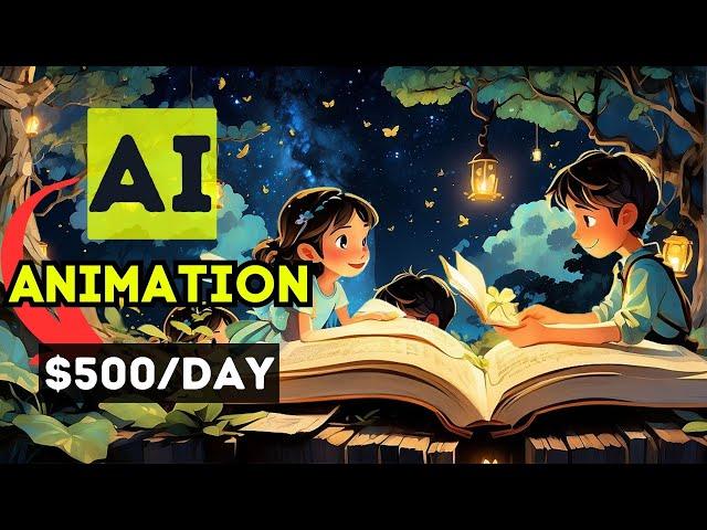 Make Money With AI By Creating Animation Video | Kids Learning Video | AI Animation