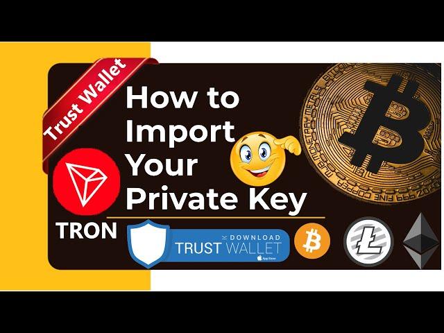 How To Import a Wallet Via Private Key On Trust Wallet | BTC Private key