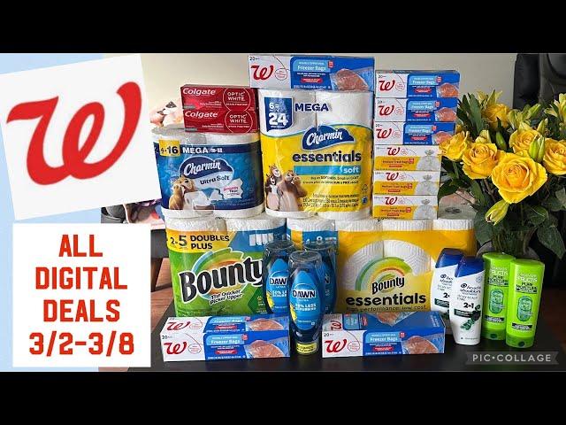 Walgreens haul || spend $45 earn $9 WC scenario || 3/2-3/8