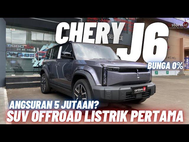 SUV Listrik Offroad Pertama di Indonesia⁉️ Review Chery J6 Dengan Fitur Melimpah Terbaru 2024