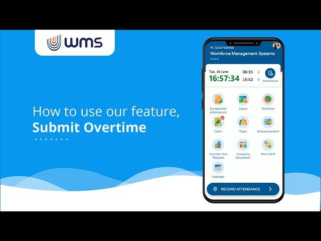 WMS Quick Demo Tutorial - Overtime