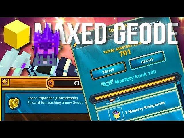 Best ways to Max your geode mastery quick! Trove