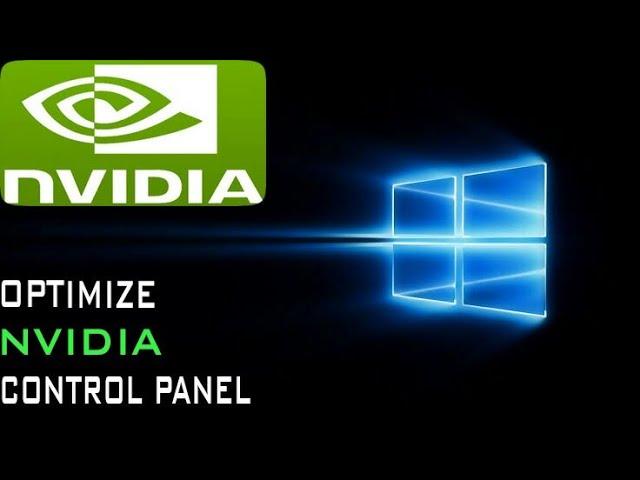 Optimize nvidia control panel for gaming laptop | GTX 1050 / GTX 1050ti