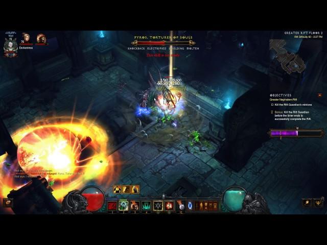 Diablo 3 Necromancer speed run! Torment 13 GR60