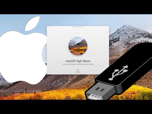 How to Create a Bootable USB Install Drive | MacOS High Sierra