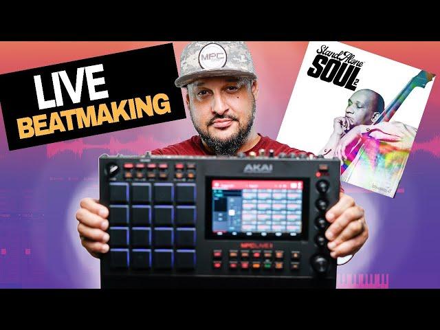 Akai MPC Live 2 Beatmaking with StandAlone Soul 2 | MPC Expansion /Royalty Free Loop Kit