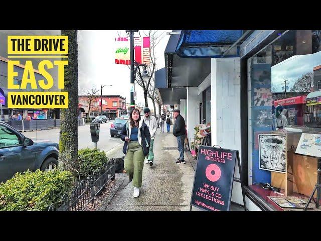 Vancouver Walk  - Commercial Drive, Voted One of the Coolest Streets in the World