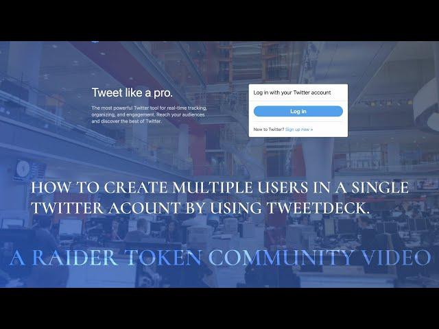 Multiple Users Can Manage One Twitter Account with Tweetdeck