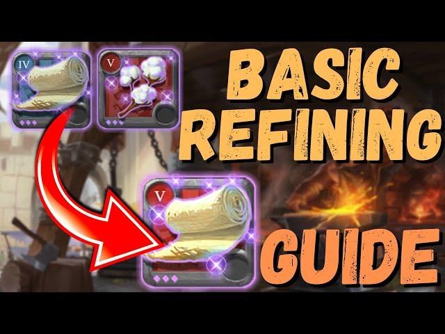 REFINING and HOW TO GET STARTED - Resources, Buildings, Bonuses - Albion Online