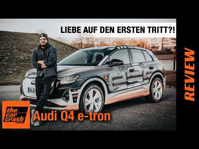 Audi Q4 e-tron im Test (2021): Liebe auf den ersten Tritt?!  Fahrbericht | Review | Preis | POV