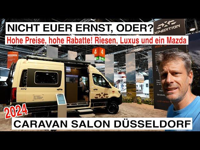 Hohe Rabatte, hohe Preise!? Riesig, teuer, wohin? | Rundgang Caravan Salon Düsseldorf, Messebesuch