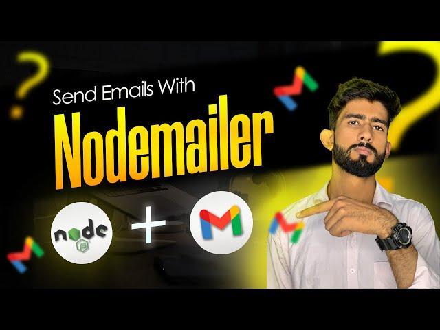 How To Send An Email With Nodemailer ? Send Email in Node js | Nodemailer | Hindi Video