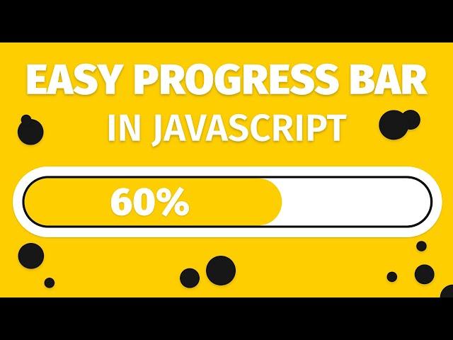 EASY Scroll Progress Bar in JavaScript ~ Beginner Tutorial