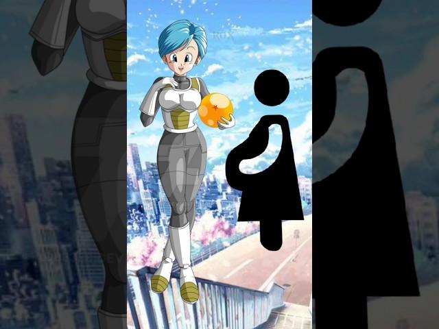 fusion dragon ball characters in pregnant mode #anime #dbs #shorts