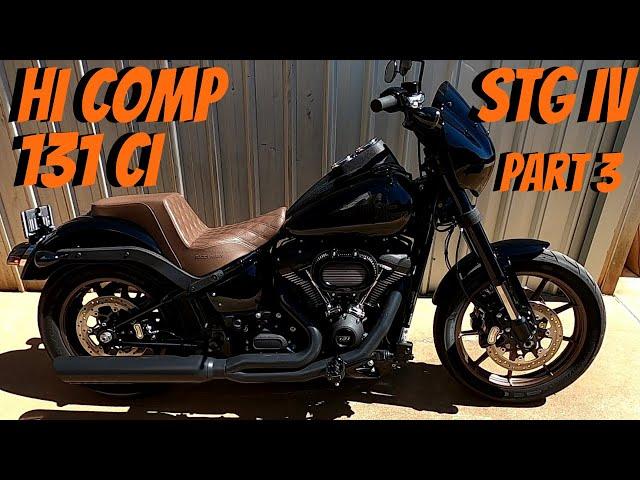 131ci Stage IV Lowrider S / Part 3 / T-MAN Hi Comp Pistons / Cyclerama CR540 Cam / Dyno Review