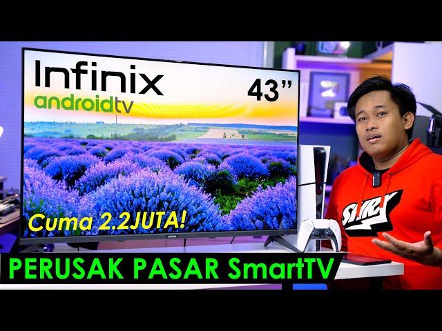 Infinix Bikin RUSUH Pasar SmartTV‼️ Rilis AndroidTV 43” Cuma 2.2JUTA‼️ Infinix TV 43X5