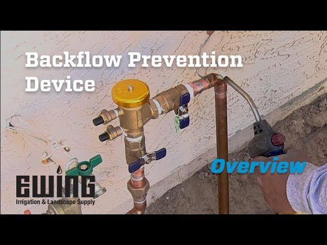 Irrigation Backflow Prevention Device Overview