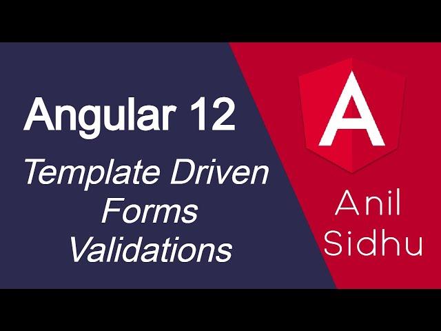 Angular 12 tutorial #36 Template driven form Validations