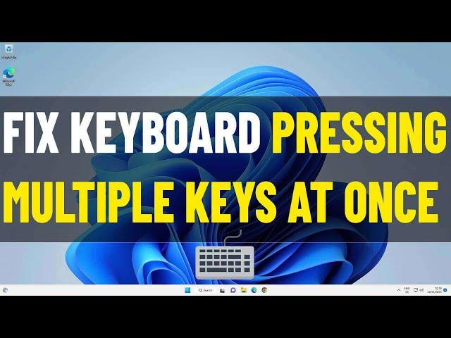 Fix Keyboard Typing Multiple Letters At Once Windows 11 /10 | Solve keyboard typing Extra letters ⌨️