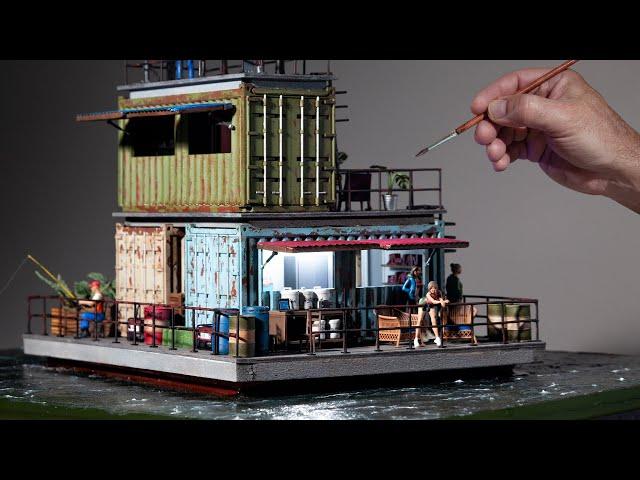 The Oceans & Lakes Have Flooded The Earth. Survivors Can No Longer Travel Across Land. | #diorama