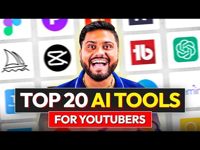 Top 20 Ai Tools and App For YouTuber - Best application for YouTuber