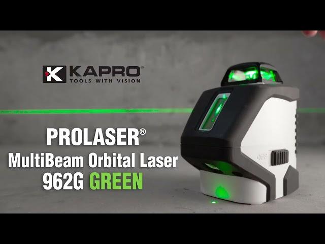 Kapro 962G Indoor / Outdoor Green Beam Multi Orbital laser