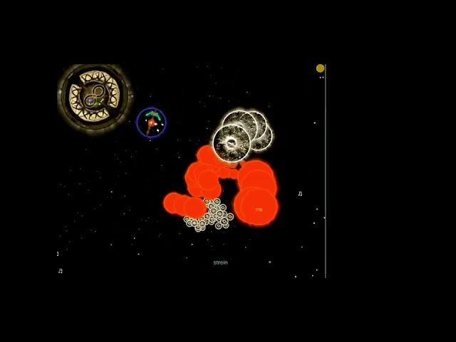 Nebulous.io strange trick #nebulous #agario #nebulousio #gotaio #shorts #trick