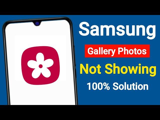 How to Fix Photos Not Showing in Gallery Samsung Problem | Samsung Gallery Not Showing All Pictures