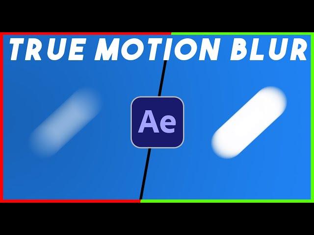 CINEMATIC Motion Blur | After Effects Tutorial