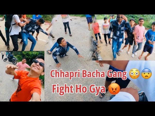 Chhapri Bacha Gang Gao Me Fight Ho Gya  (Moto Vlogs )