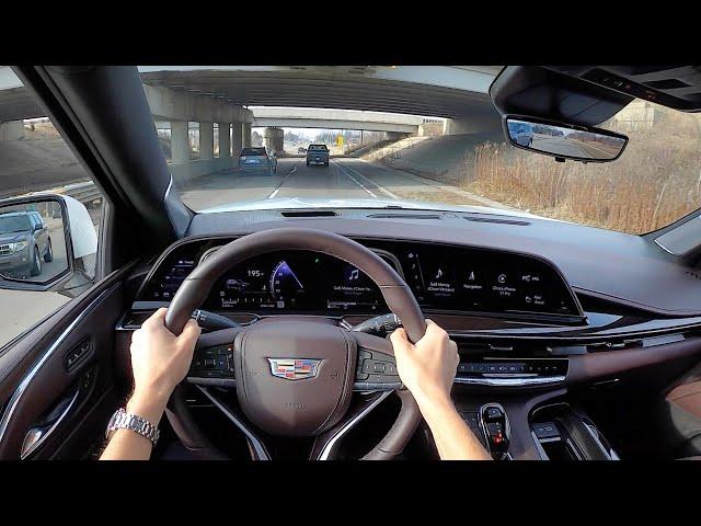 2021 Cadillac Escalade Sport Platinum - POV First Impressions