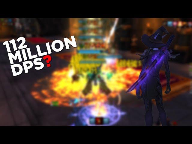 112 Million DPS peak,  uwow.biz legion 7.3.5