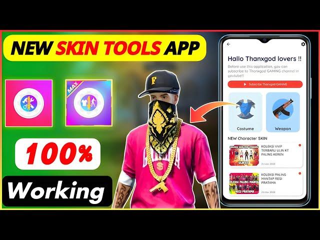 FF Skin tool app | How To Use Skin Tool Pro In Free Fire Max  FF Skin Tool App | Skin Tools pro ff