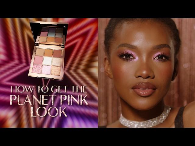 How to Get The Planet Pink Party Makeup Look: Beautyverse Palette Tutorials | Charlotte Tilbury