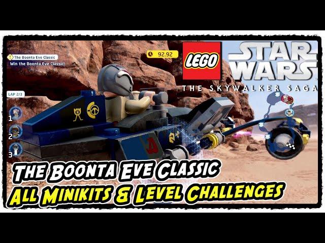 Lego Skywalker Saga The Boonta Eve Classic All Minikits and Level Challenges