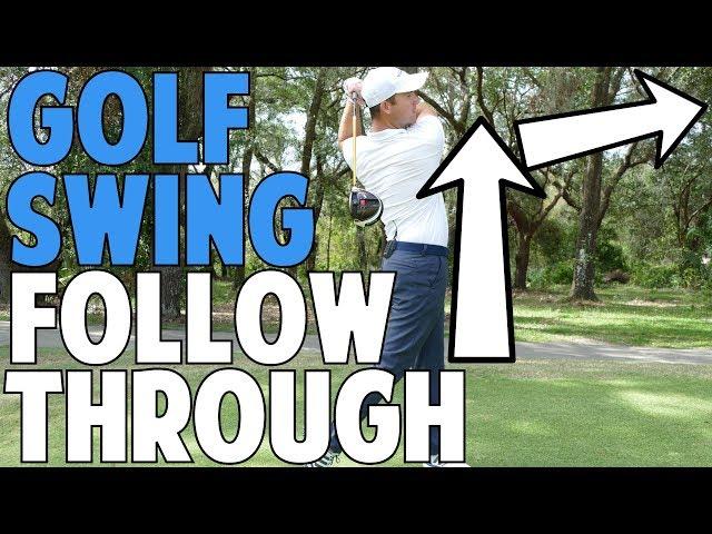 Golf Swing Follow Through In Crazy Detail