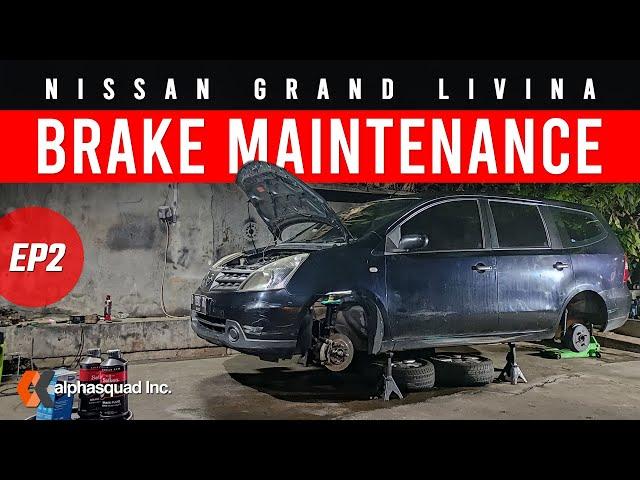 Bendix Brake Pads Install - Nissan Grand Livina - Brake Maintenance