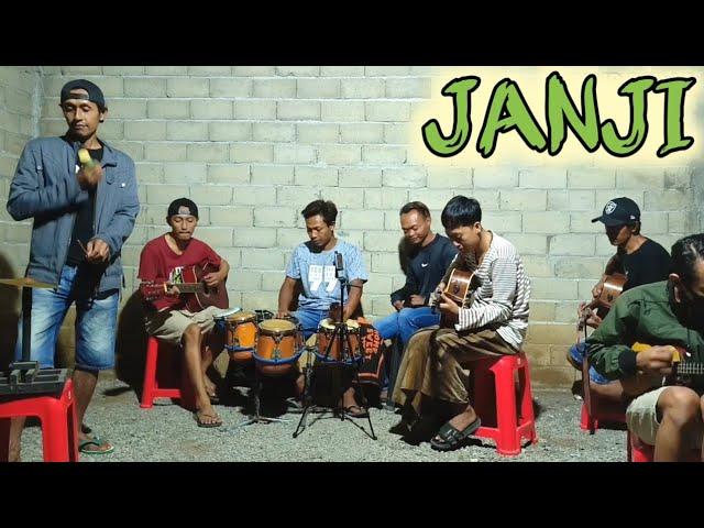 Janji  (Rita sugiarto) cover pengamen jalur bebas dangdut koplo