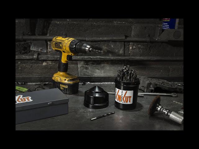 KnKut Drill Bits USA Made Grade 8 Bolt DEMO Video