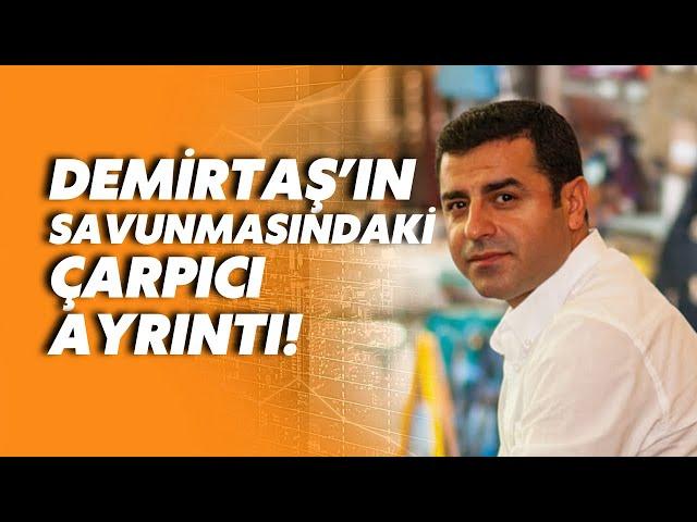 Stüdyoda gündeme oturacak Kobani Davası tartışması: Demirtaş'ın savunmasındaki çarpıcı ayrıntı!