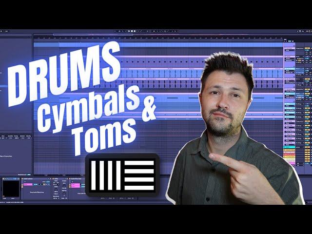 Processing Rock Drums in Ableton Part 2 - Cymbals and Toms - Stock Plugins