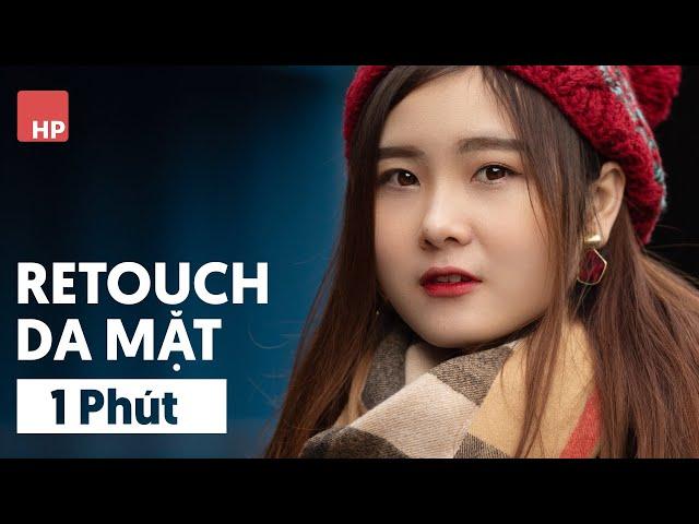 Cách chỉnh da mặt nhanh trong Photoshop