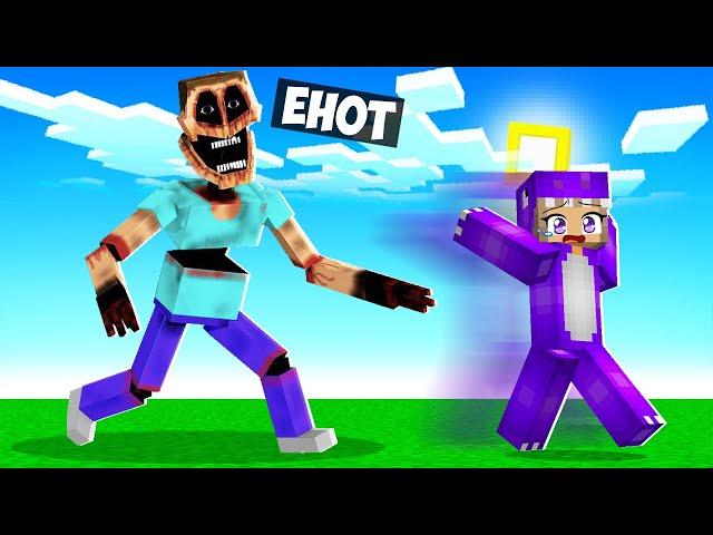 Я СТАЛ МИМИКОМ И ЗАТРОЛЛИЛ ФИАЛКУ В МАЙНКРАФТ! ЕНОТИК ТРОЛЛИНГ MINECRAFT