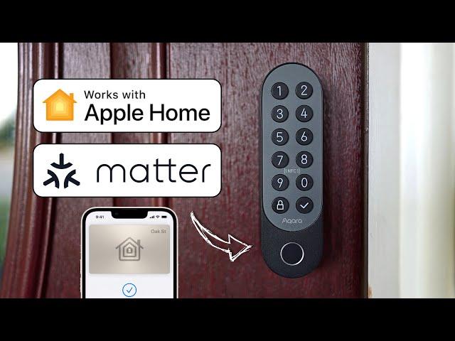 Upgrade Your Smart Home with the Aqara U200 Smart Lock! Home Key + Matter!