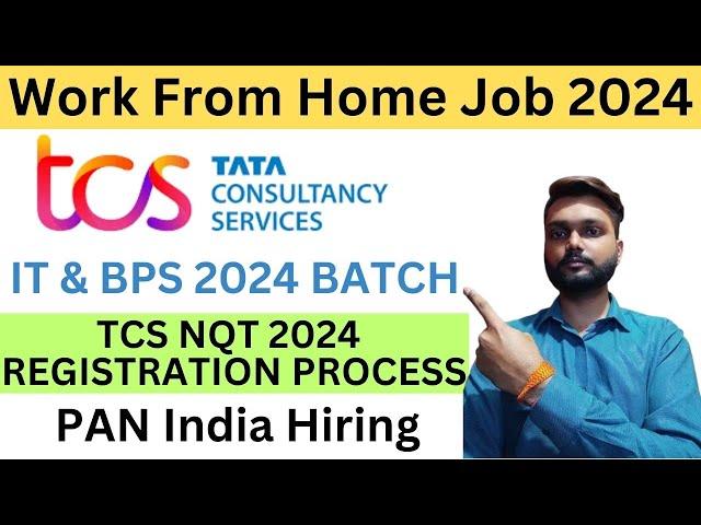 TCS NQT Registration process 2024 | TCS Recruitment 2024 | Complete Step By Step TCS Registration |