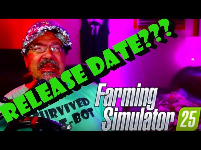 WHAT Date will farming simulator 25 be announced?