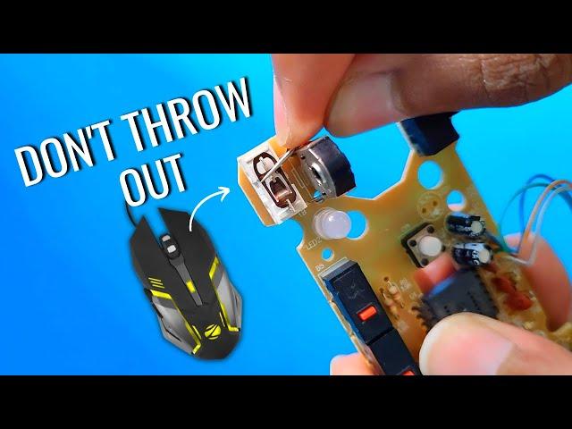 How to Repair Mouse Left or Right Click Button in 2 Minutes 2024 (Don't Throw It)