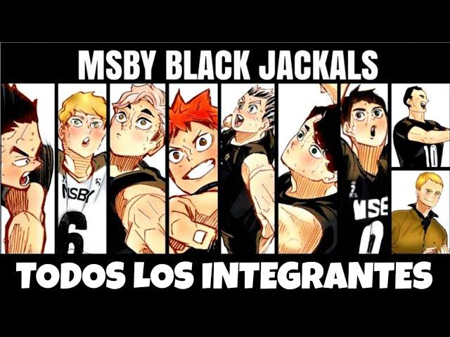 TODOS LOS JUGADORES DE LOS BLACK JACKALS EN HAIKYUU | ¿EL MEJOR EQUIPO DE HAIKYUU? | HAIKYUU MANGA